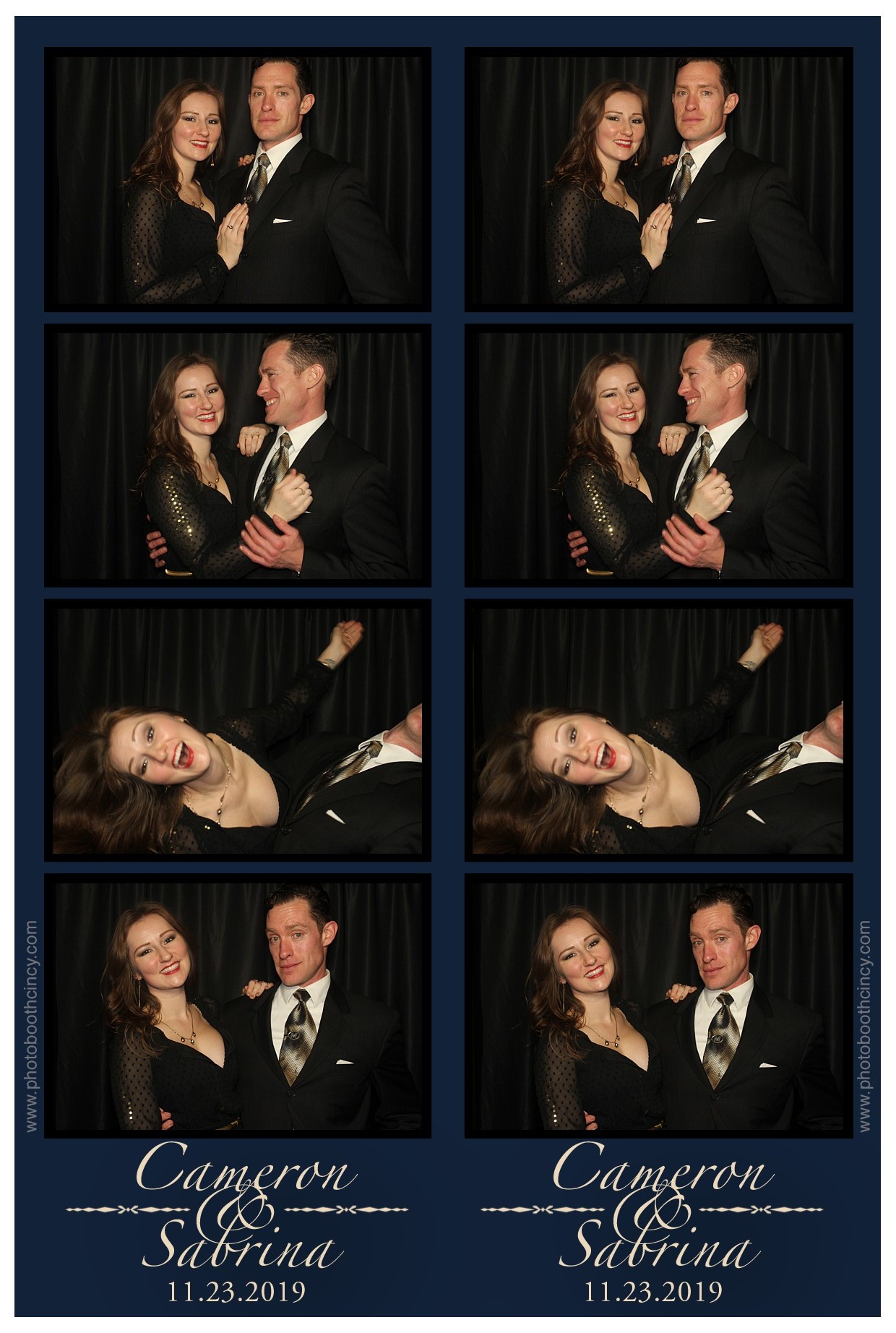 Cameron & Sabrina | View more photos from the event at gallery.photoboothcincy.com/u/PhotoBoothCincy/Cameron-Sabrina